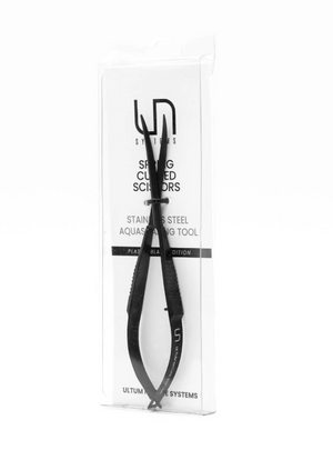 UNS LIMITED BLACK SPRING CURVED SCISSORS